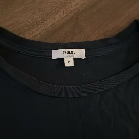 AGOLDE Cropped Muscle Tank Top M - Picture 4 of 6